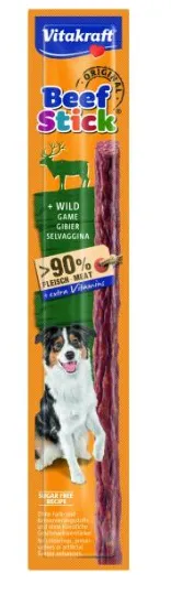 Vitakraft Beef Stick Kabanos Z Dziczyzną Dla Psa 12g