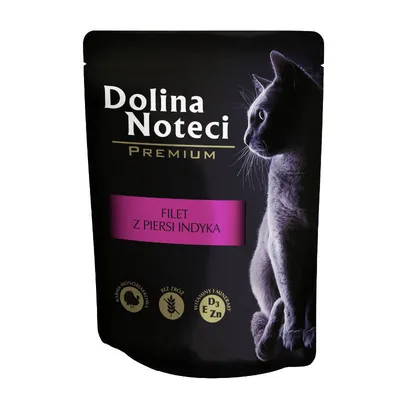 Dolina Noteci Premium Dla Kota Filet Z Piersi Indyka W Sosie 85g