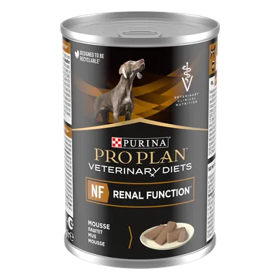 PRO PLAN Veterinary Diets NF Renal Function Karma Mokra Mus Dla Psa 400g