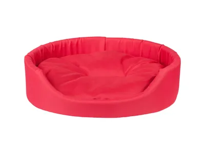AMIPLAY Legowisko Owalne Basic XS - Czerwone