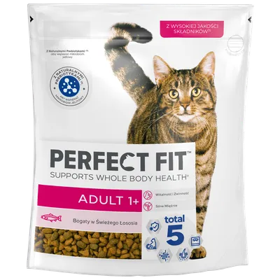 PERFECT FIT Adult 1+ Z Łososiem 750g
