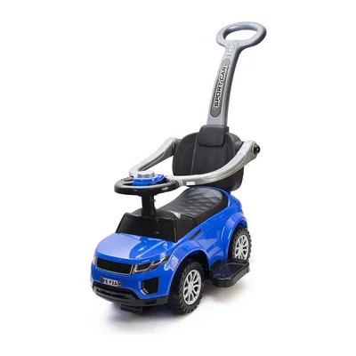 Jeździk Odpychacz 2w1 Z Klaksonem TUM-TUM Auto Dla Malucha - Niebieski