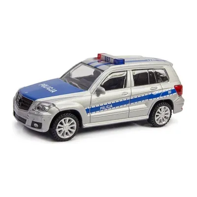 Model Samochodu Metalowy Policyjny TUM-TUM MERCEDES Glk Policja 1:43