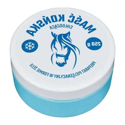 Maść Końska Chłodząca Pielęgnacyjna Do Wymienia ZOOJOY 500 g