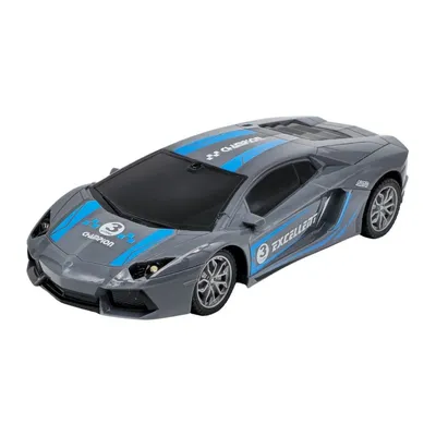 Auto Sportowe Zdalnie Sterowane Z Światłami Niebieskie TUM-TUM 26 cm