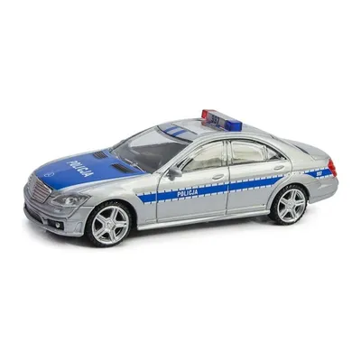 Model Samochodu Metalowy Policyjny TUM-TUM MERCEDES S 63 Amg 1:43