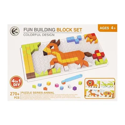 Puzzle Układanka Dla Dzieci 270 Elementów 4w1 Zwierzęta TUM-TUM