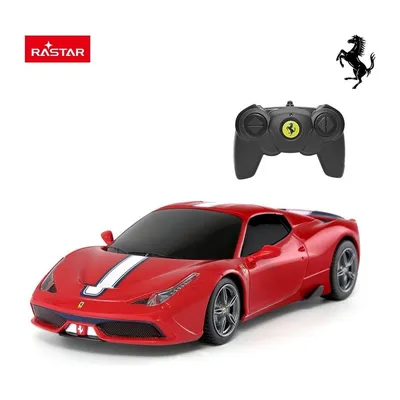 Auto Zdalnie Sterowane 1:24 TUM-TUM FERRARI 458 Speciale A 19 cm - Czerwone