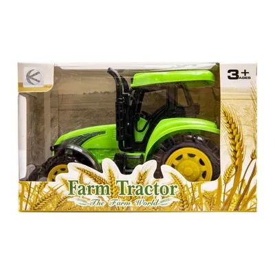 Traktor Z Napędem Friction Realistyczny Rolniczy TUM-TUM 16 cm - Zielony