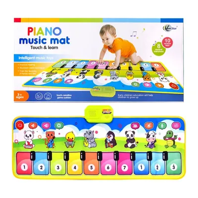 Inteligentna Mata Muzyczna Do Tańczenia Pianino Ze Zwierzętami TUM-TUM