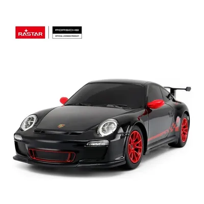 Samochód Zdalnie Sterowany PORSCHE 911 GT3 Rs Skala 1:24 TUM-TUM - Czarny