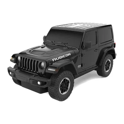 Samochód Zdalnie Sterowany 1:24 TUM-TUM JEEP Wrangler Jl 19 cm - Czarny