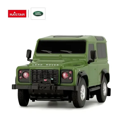 Samochód Zdalnie Sterowany 1:24 TUM-TUM Land Rover Defender 17 cm - Zielony