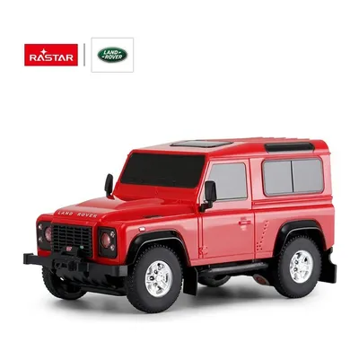 Samochód Zdalnie Sterowany TUM-TUM Land Rover Defender 1:24 - Czerwony