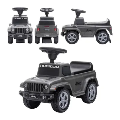 Jeździk Odpychacz JEEP Z Dźwiękiem TUM-TUM Auto Dla Dzieci - Szary