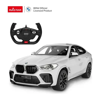 Samochód Zdalnie Sterowany BMW X6 m Skala 1:14 Od 6 Lat TUM-TUM - Biały