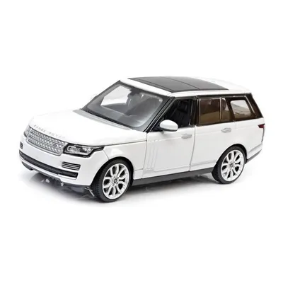 Model Samochodu Metalowy Gumowe Opony TUM-TUM Range Rover 1:24 - Biały