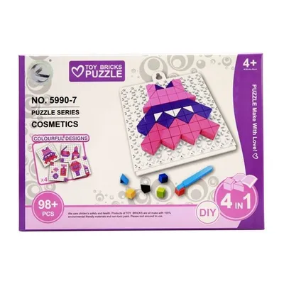 Puzzle Układanka 98 Elementów Rozwijające Wyobraźnię TUM-TUM