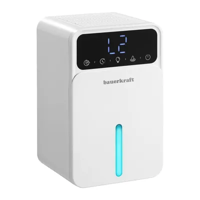 Kompaktowy Cichy Osuszacz Powietrza Z Timerem 350 ml 24H MEBLIVA