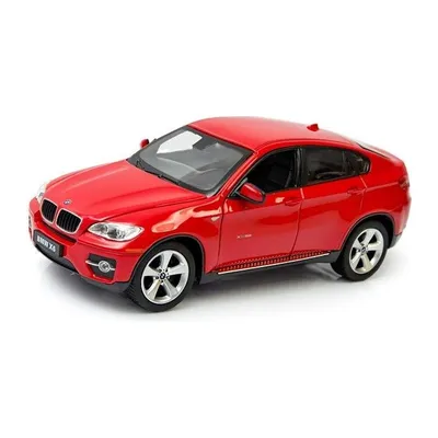 Model Samochodu Metalowy Gumowe Opony TUM-TUM BMW X6 1:24 - Czerwony