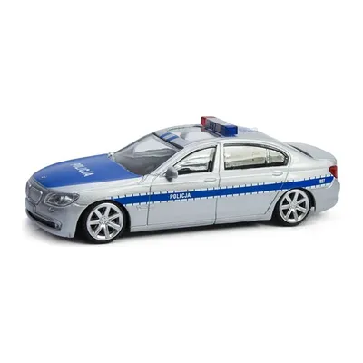 Model Samochodu Metalowy Policyjny TUM-TUM BMW 7 Policja 1:43