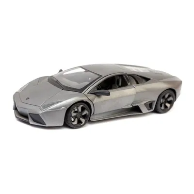 Model Samochodu Gumowe Opony TUM-TUM LAMBORGHINI Reventon 1:24 - Srebrny