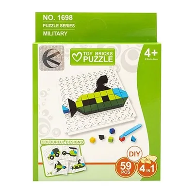 Puzzle Układanka Edukacyjna 59 Elementów Pojazdy TUM-TUM Dla Dzieci