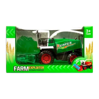 Kombajn Do Kukurydzy Realistyczny Z Napędem Friction 25 cm TUM-TUM