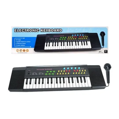 Organki Pianinko Keyboard 37 Klawiszy Z Mikrofonem Dla Dzieci TUM-TUM