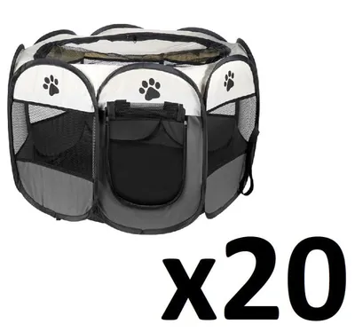 Kojec Dla Psa/Kota 74x74x43cm - Szary ZOOJOY 20 szt