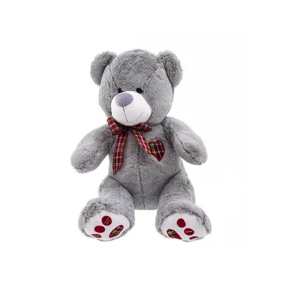 Miś Plusz DN15-0013-40 Grey EUROBABY ZABAWKI