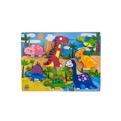 Zab Puzzle Dino WTS62901 EUROBABY ZABAWKI