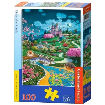 Puzzle 100 Cinderella S Castle CASTOR