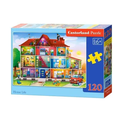 Puzzle 120el. House Life