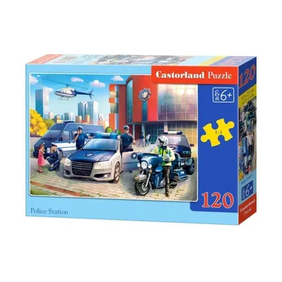Puzzle 120el. Police Station CASTOR