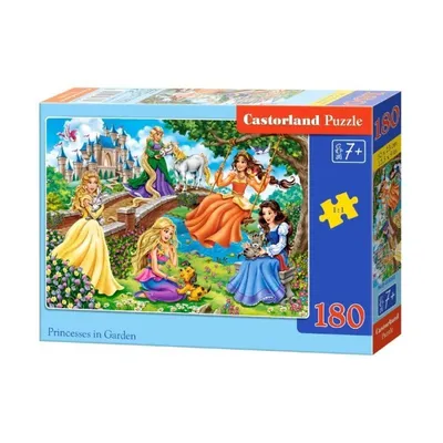 Puzzle 180 el. Princes. Garden CASTOR