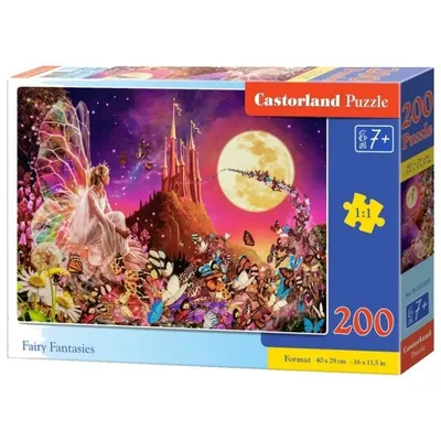 Puzzle 200 Fairy Fantasies CASTOR