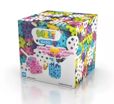 Basic Pink Constructor 200 szt