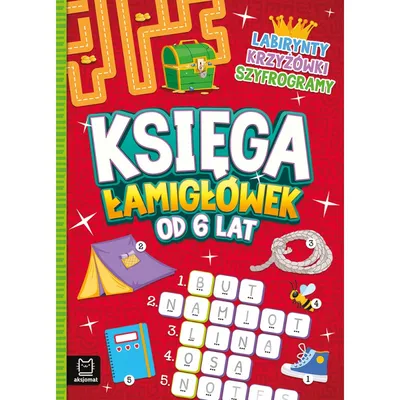 Księga Łamigłówek Od 6 Lat