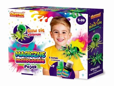 Magiczne Malowanie Pająk