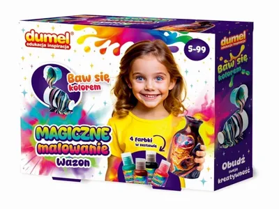 Magiczne Malowanie Wazon