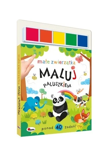 Maluj Paluszkiem Małe Zwierz