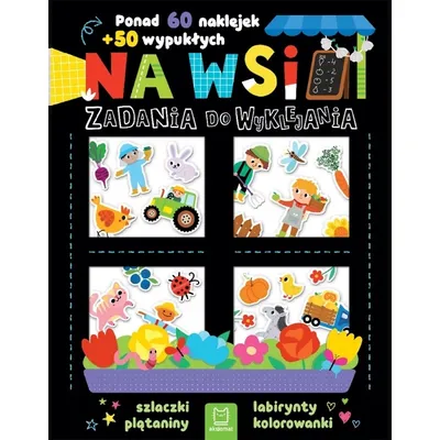 Na Wsi Naklejki Wypukłe