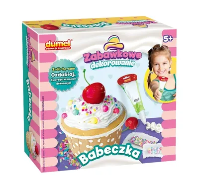Zabawa Dekorowanie Babeczka