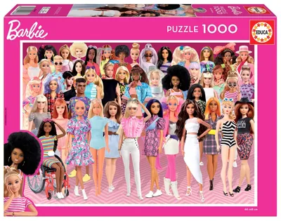 Puzzle 1000 BARBIE
