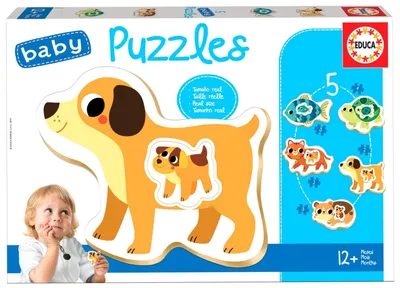 Puzzle 2-4 Zwierzęta Domowe