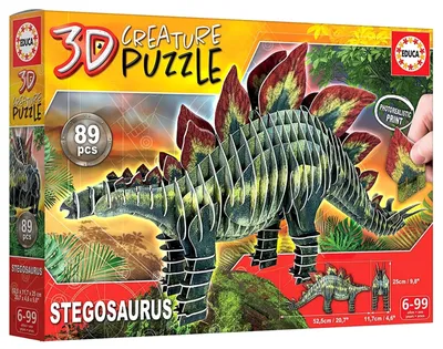 Puzzle 3D 89 Stegozaur