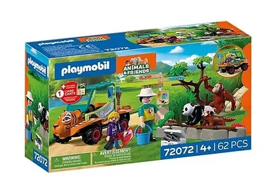 Zoo Opiekun Zwierząt Z Pojazde