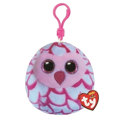 Squishy Beanies Sowa - Pinky