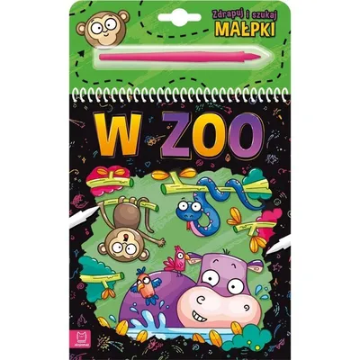 Zdrapuj I Szukaj Małpki W Zoo AKSJOMAT